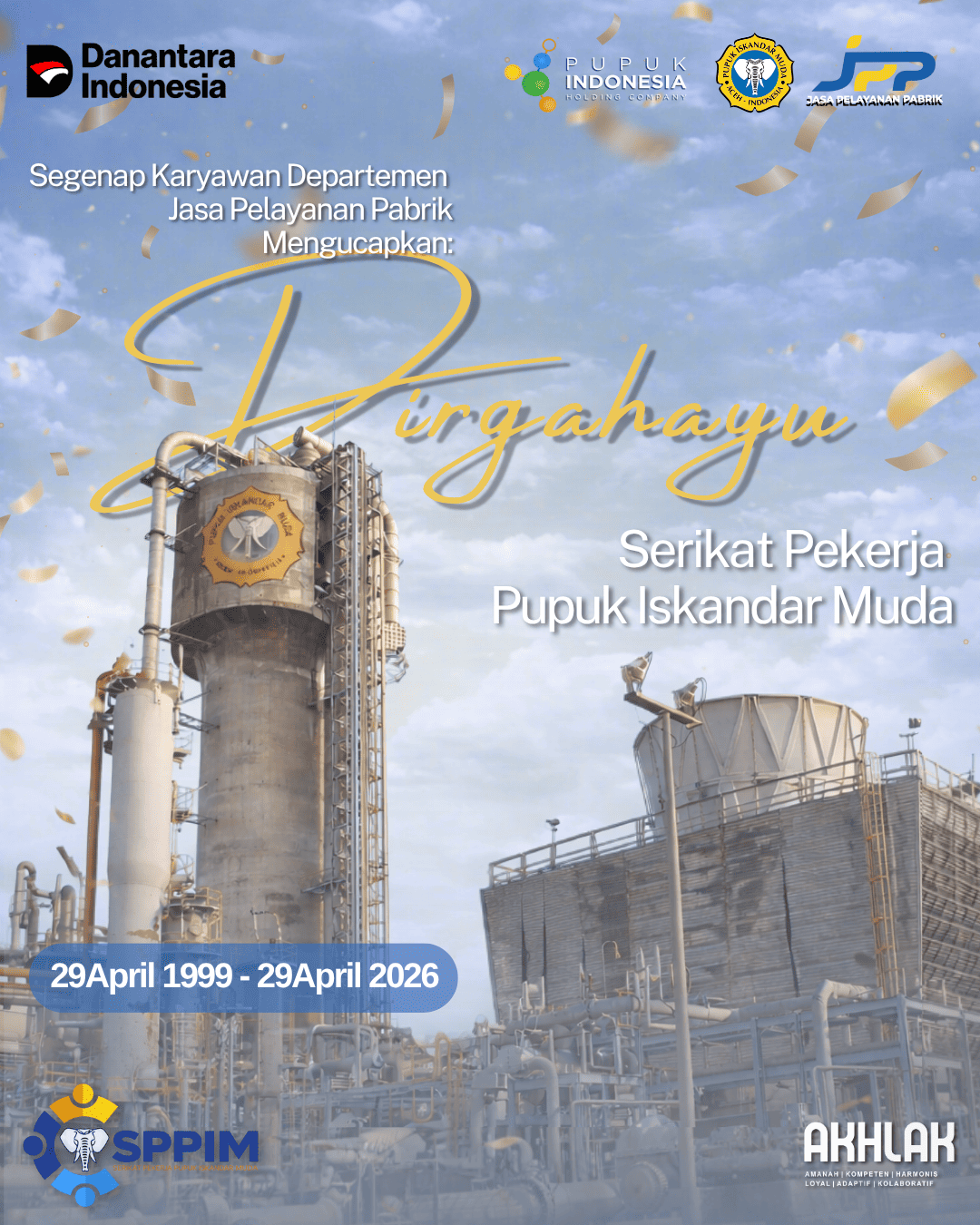 Selamat Ulang Tahun Serikat Pekerja